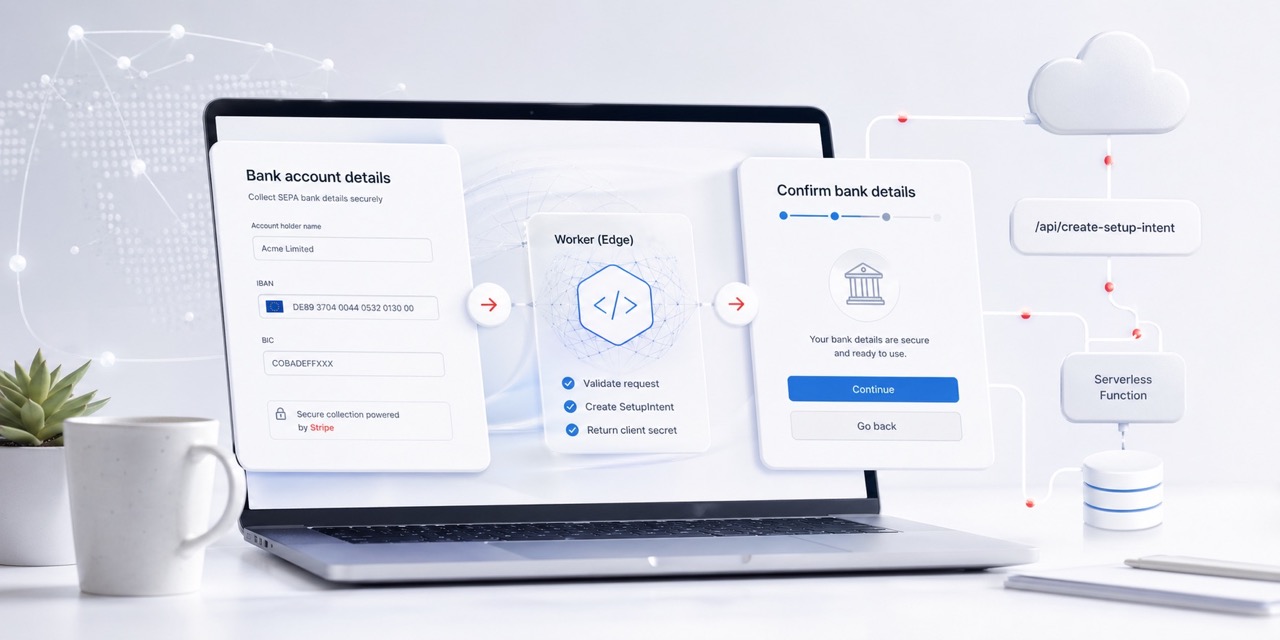 Streamline SEPA Bank Detail Collection: A Serverless Approach with Stripe and Cloudflare Workers